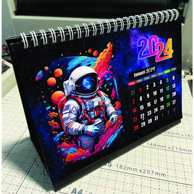 

2025 Kalender Meja Duduk Desk Calendar Astronour Art 2025 Isi 12 Lembar Ukuran A5