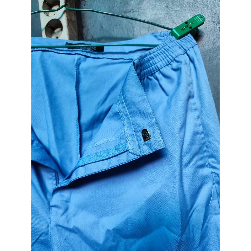 Celana Joger Biru Blue Bird Clo_id preloved