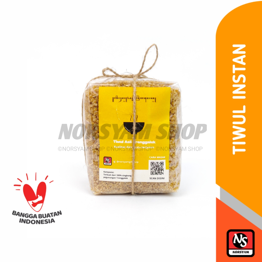 

Tiwul Instant Gaplek Singkong Asli Trenggalek