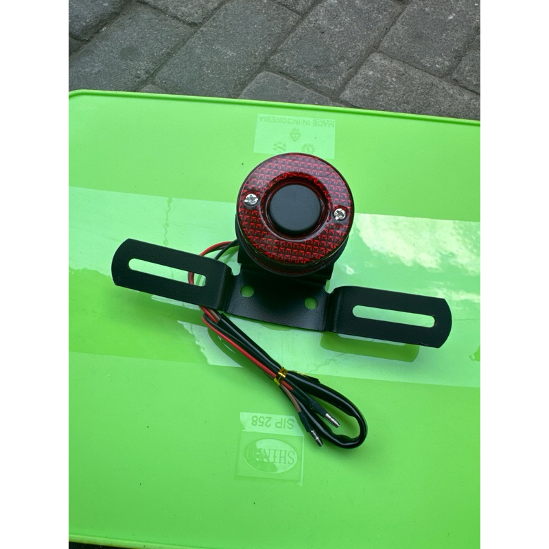 LAMPU STOP BELAKANG BULAT CUSTOM ALL MOTOR HONDA YAMAHA KAWASAKI LED BULAT