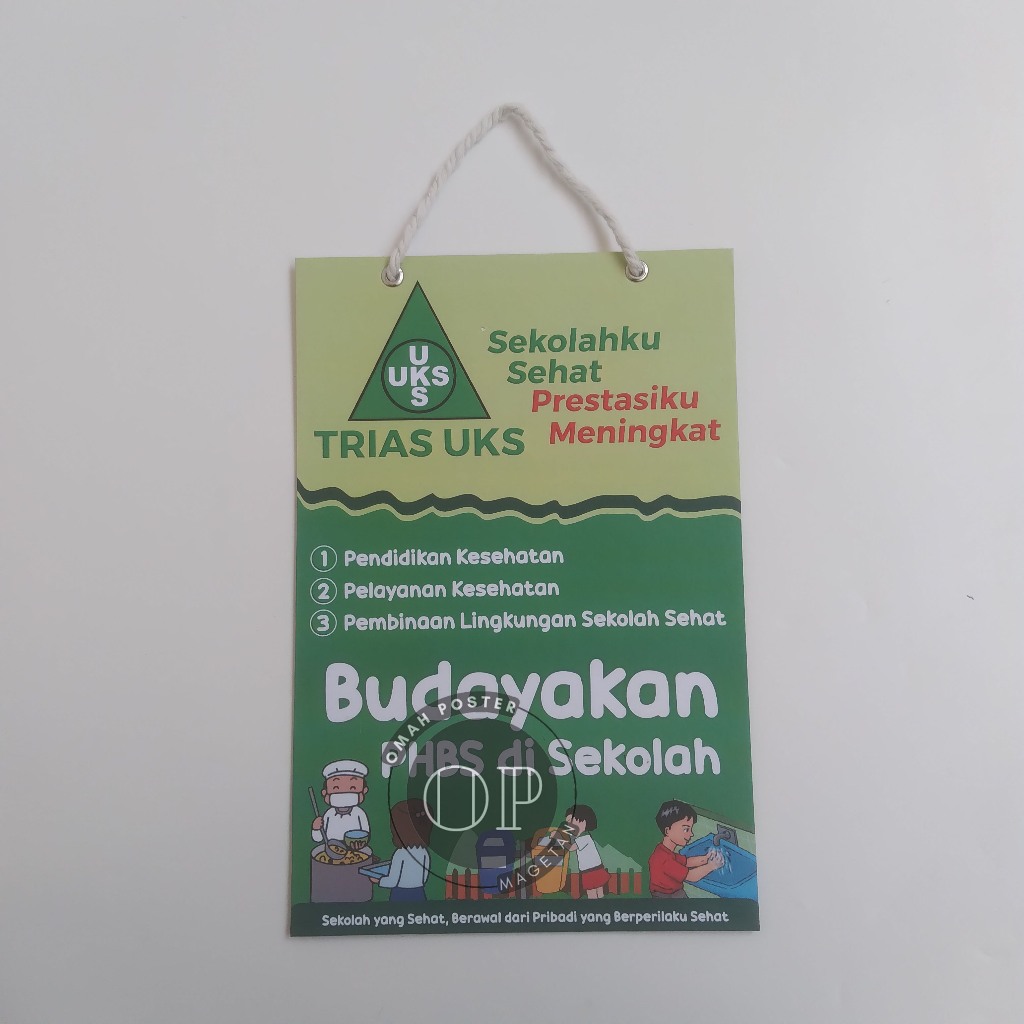 

Hard Poster Trias UKS - Hard Poster Sekolah - Edukasi