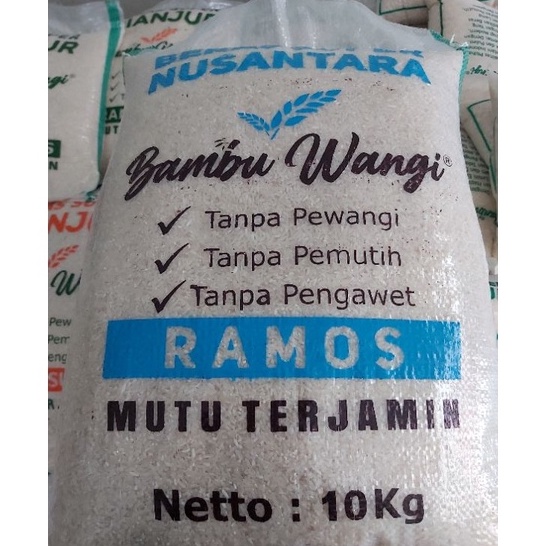 

KLCL1527 PALING AMPUH>>> Beras Ramos Merk Bambu Wangi 10 Kg