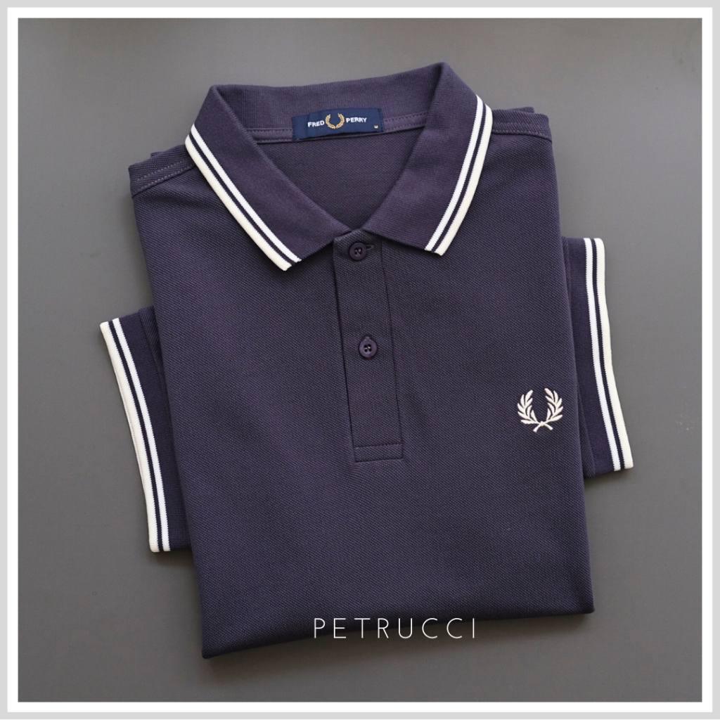 FP Fred Perry Kaos Polo Shirt Casual Cowo Man Pria Original