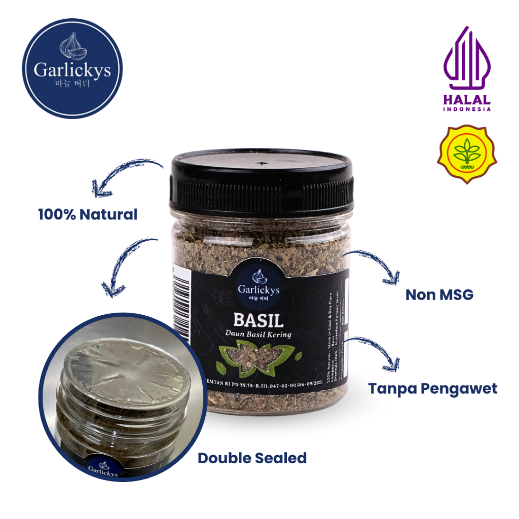 

Daun Basil Kering / Daun Basil Bubuk / Basil Leaves Premium Quality