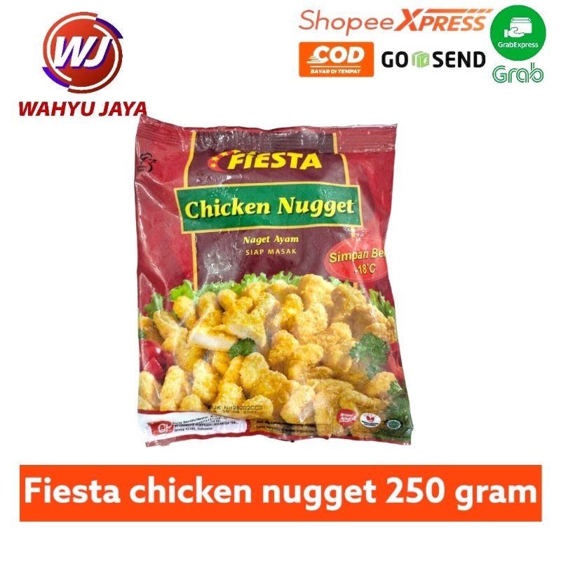 

fiesta chicken nugget 200 gram