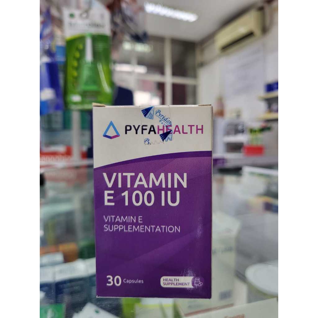 PYFAHEALTH VITAMIN E 100IU ISI 30 CAPS