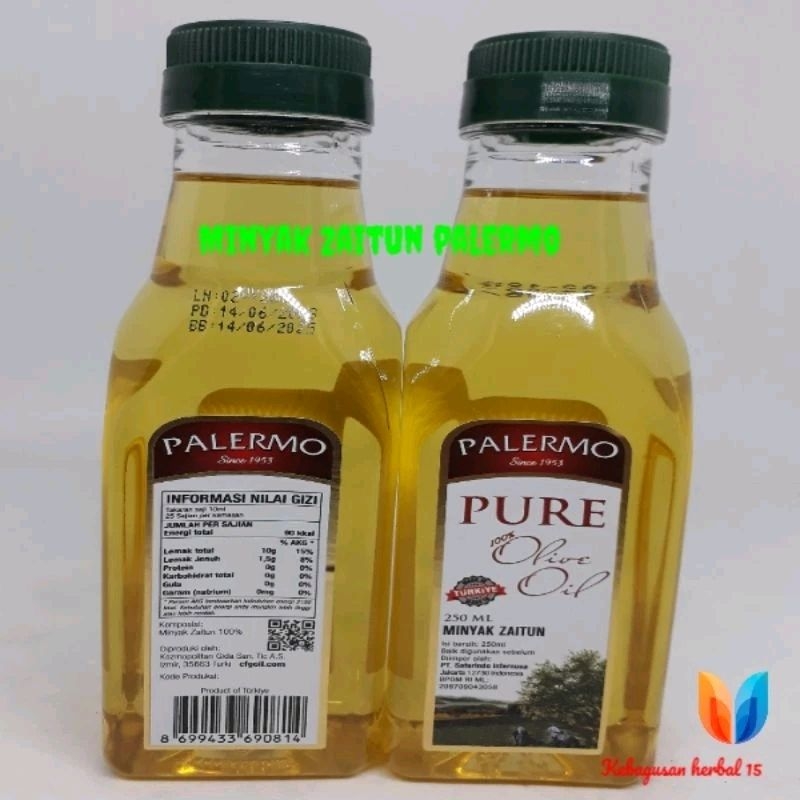 

minyak zaitun palermo 250 ml pure 100% olive oil