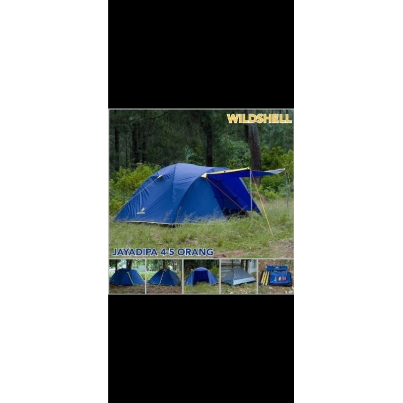Tenda Wildshell Jayadipa 4 orang