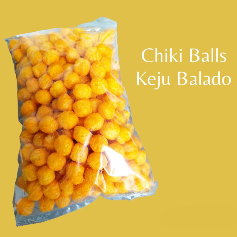 

CHIKI BALLS KEJU BALADO | PleasanTasty - Aneka Snack Makanan Ringan Keripik Kerupuk Kue Biskuit Roti Cemilan Camilan Asin Manis Gurih Pedas Enak Lezat