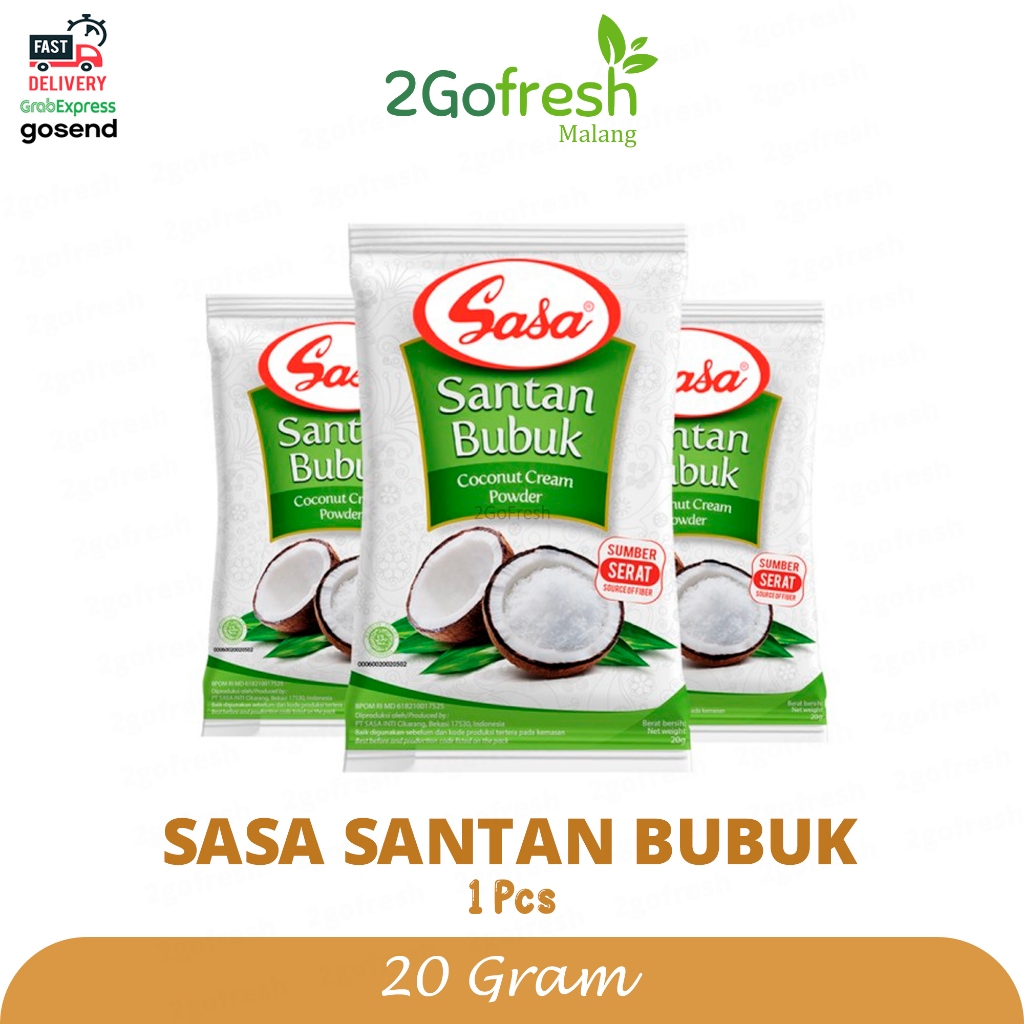 

Sasa Santan Bubuk 20gr - Sembako - Rempah Sayur Sayuran & Buah Buahan