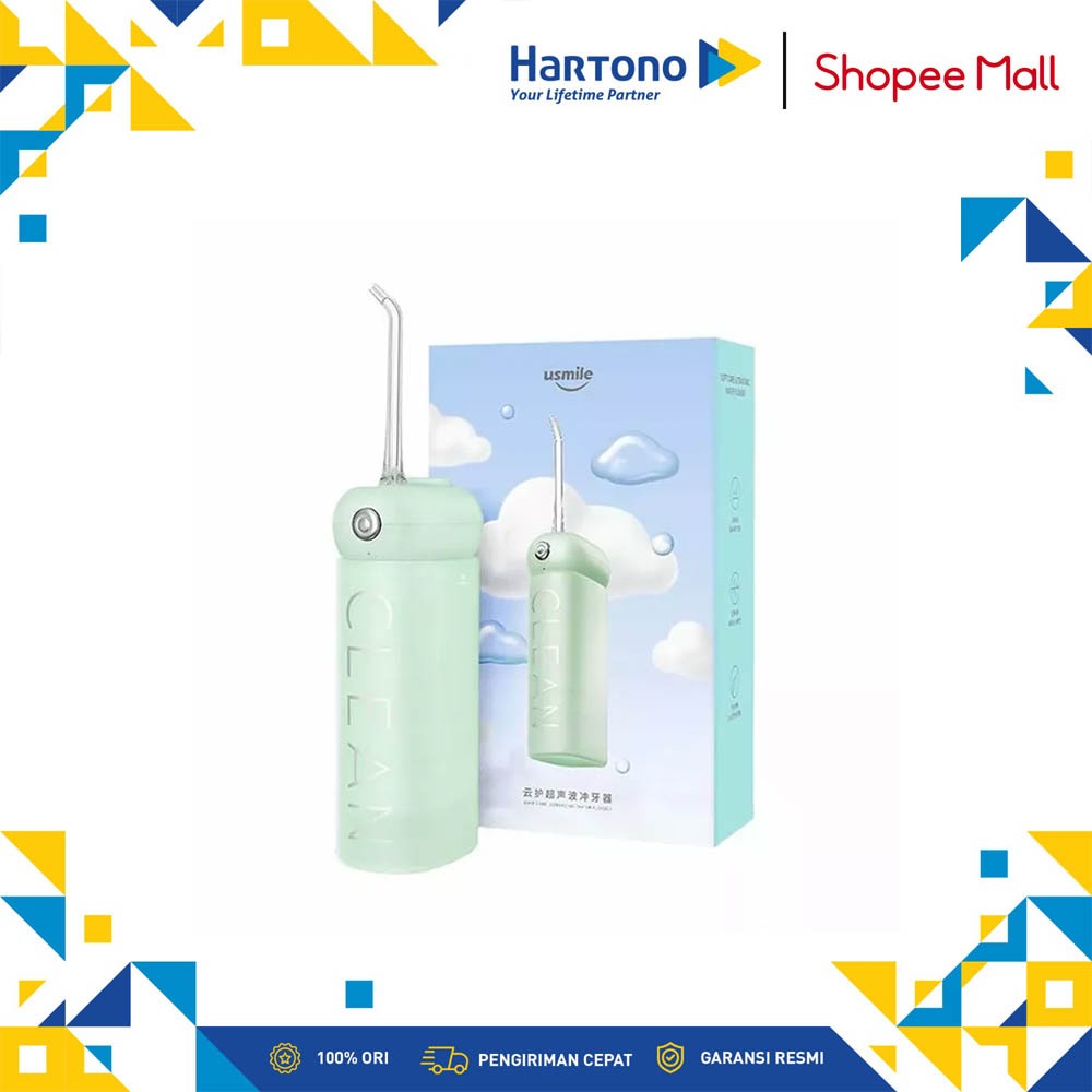 usmile CY1 Soft Clean Water Flosser Green CY1-GREEN