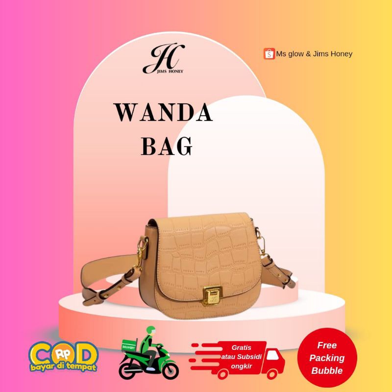 Jims Honey wanda Bag Tas selempang wanita