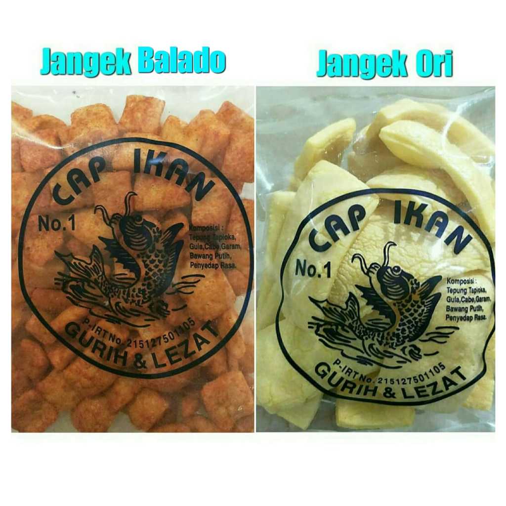 

KERUPUK JANGEK CAP IKAN 80 GR