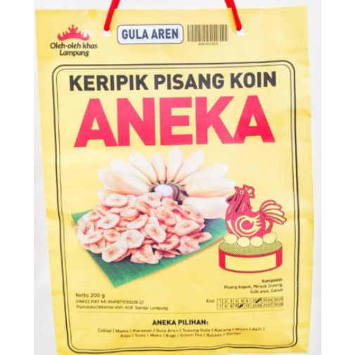 

Keripik Pisang Aneka Yen Yen Koin Gula Aren 200 gram