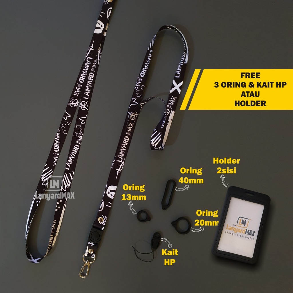 

Lanyard MAX Abstrak 1,5cm by LanyardMAX