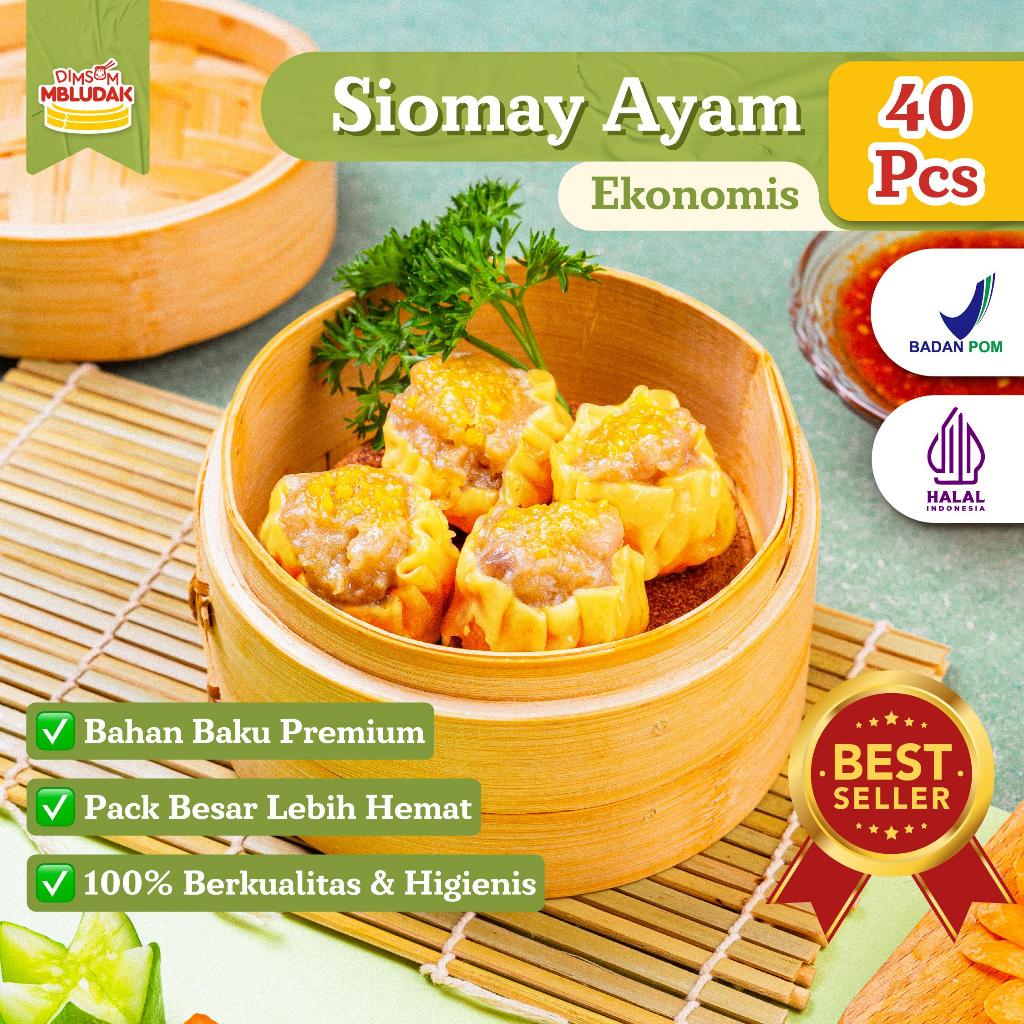 

Dimsum Mbludak Siomay Ayam Frozen Dimsum Ekonomis Halal 40 Pcs