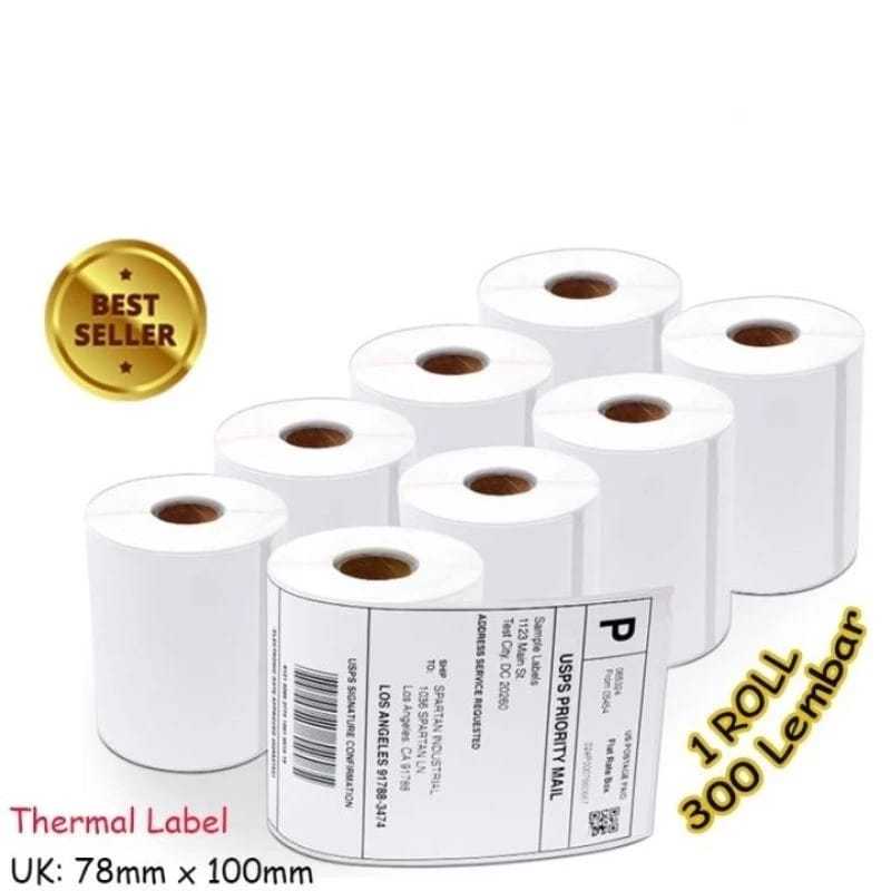 

Label Sticker Thermal Kertas Thermal Stiker Laber Termal Label Thermal Kertas Resi