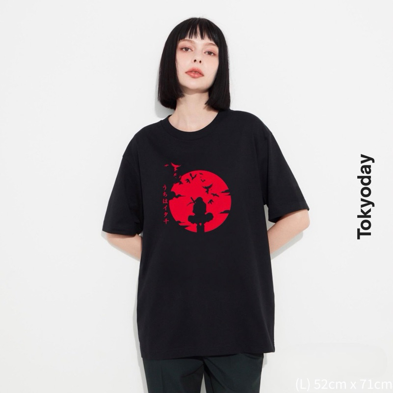 Baju Kaos ITACHI UCHIHA Atasan Anime Naruto