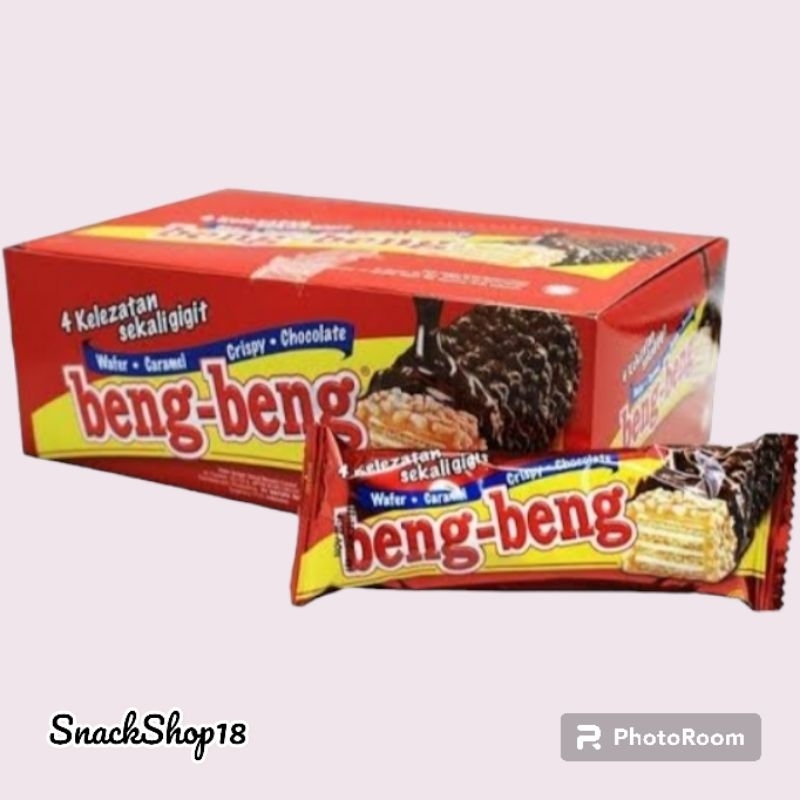 

Beng Beng Chocolate Caramel | 1 Box Isi 17 Bungkus