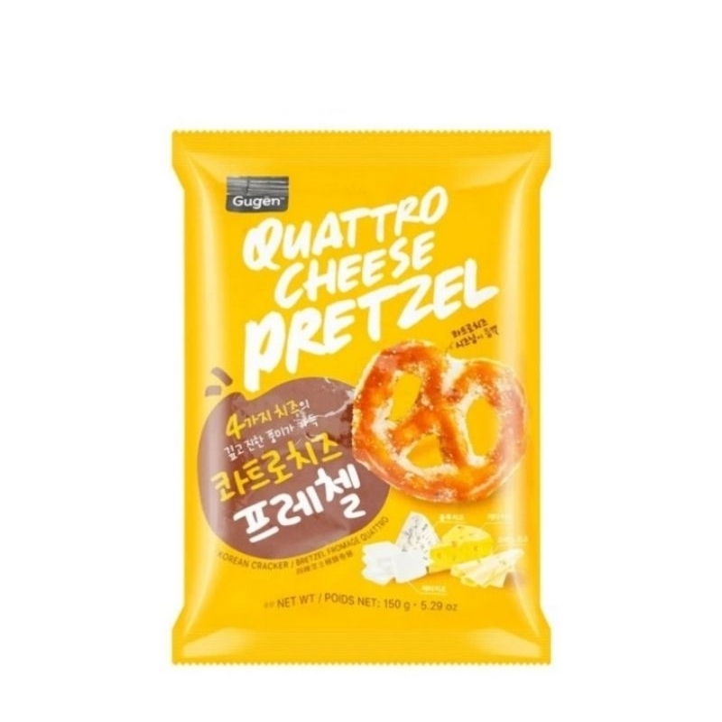 

QUATTRRO CHEESE PRETZEL 150GR