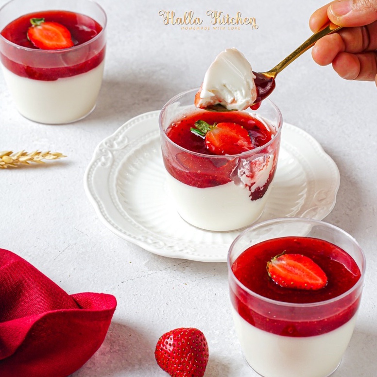 

Kode QFW426 Panacota Strawberry