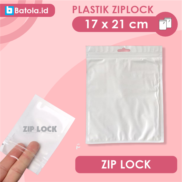 Plastik Ziplock | Plastik Klip  17 x 21 cm - Plastik Kemasan / Plastik Masker / Plastik Hijab