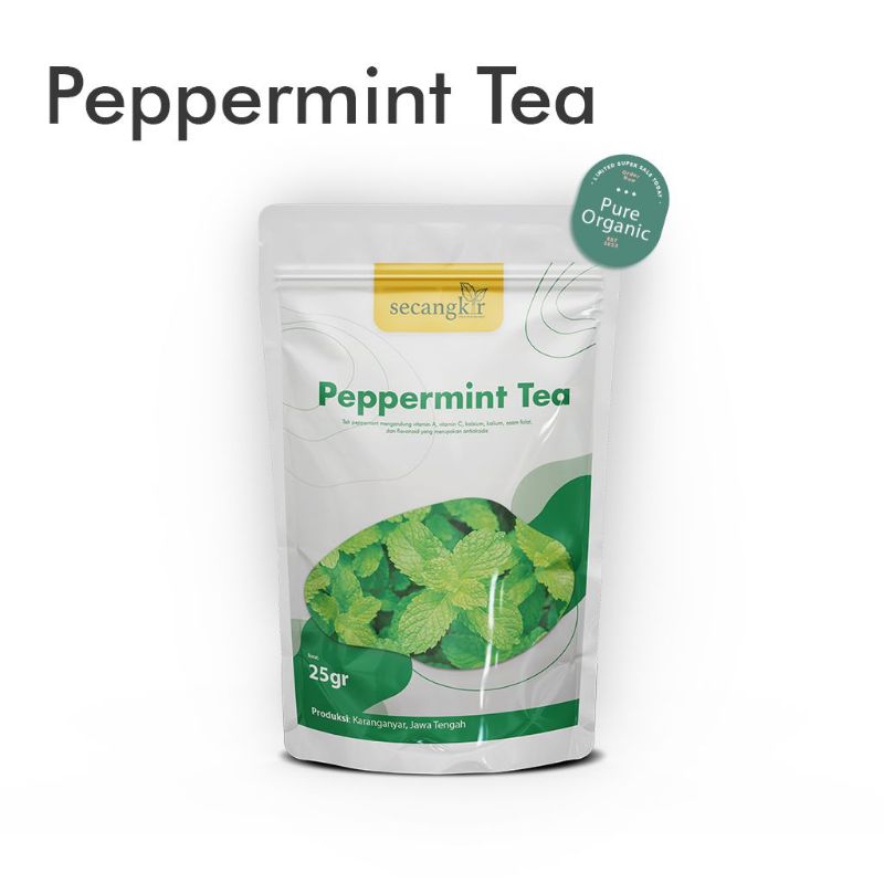 

Peppermint Tea 25gr from tawangmangu, central java