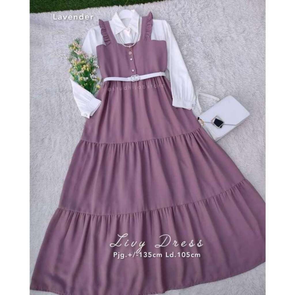 LIVY DRESS KIDS / GAMIS ANAK REMAJA TERBARU / GAMIS ANAK TANGGUNG TERMURAH
