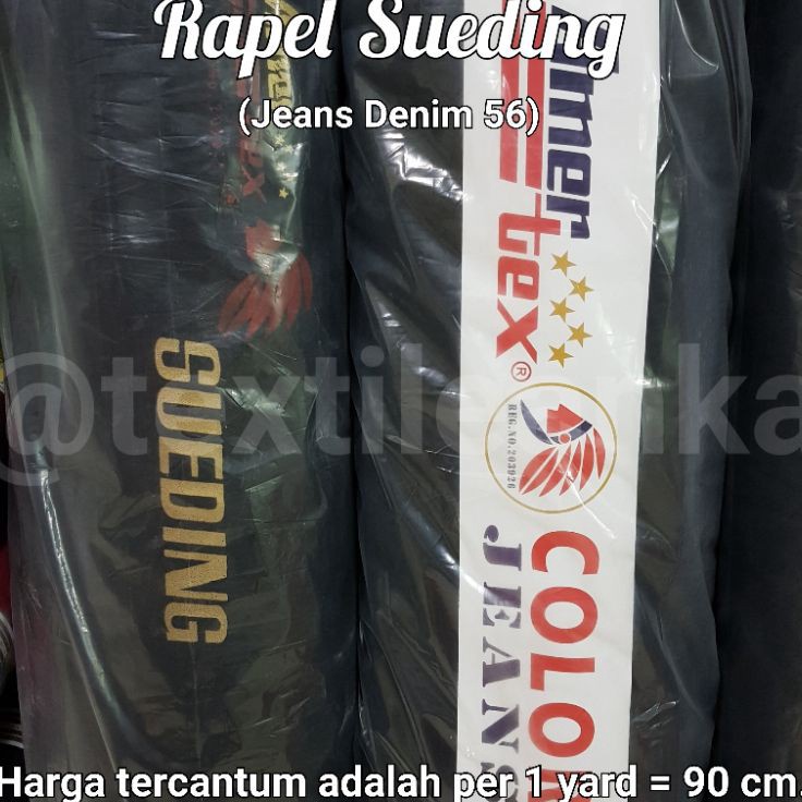 Model Baru Kain Rapel Sueding Raphel Sueding Rafel Sueding Rafael Sueding (Jeans Denim 56) MURAH GRO
