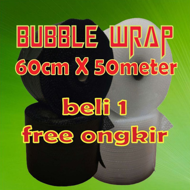 

Stok terbaru Bubble wrap 60Cm x 50M plastik buble wrap ( Tebal ) !!!