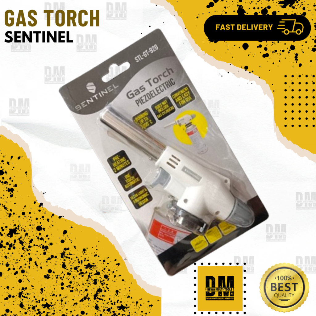 SENTINEL/FIRETRIC Gas Torch Pematik Api Flame Gun No. 920