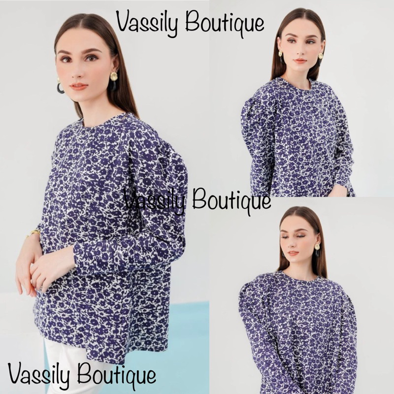 Sale Dahlia Blouse by Benang Jarum (size XL)