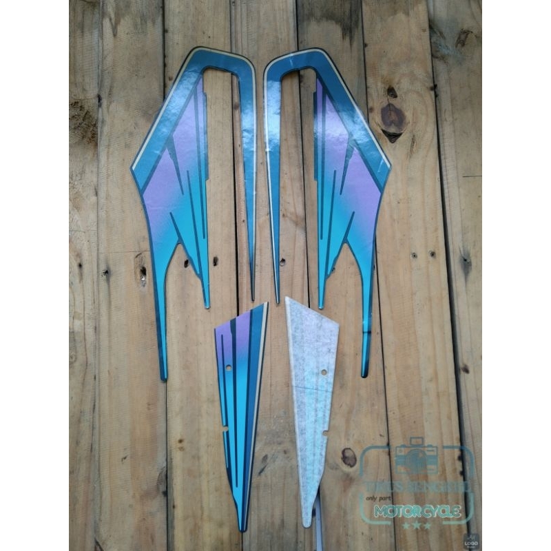 Striping Lis Body Decal Yamaha RX-King Rxking Tahun 1995 1996 95 96 Original Recived