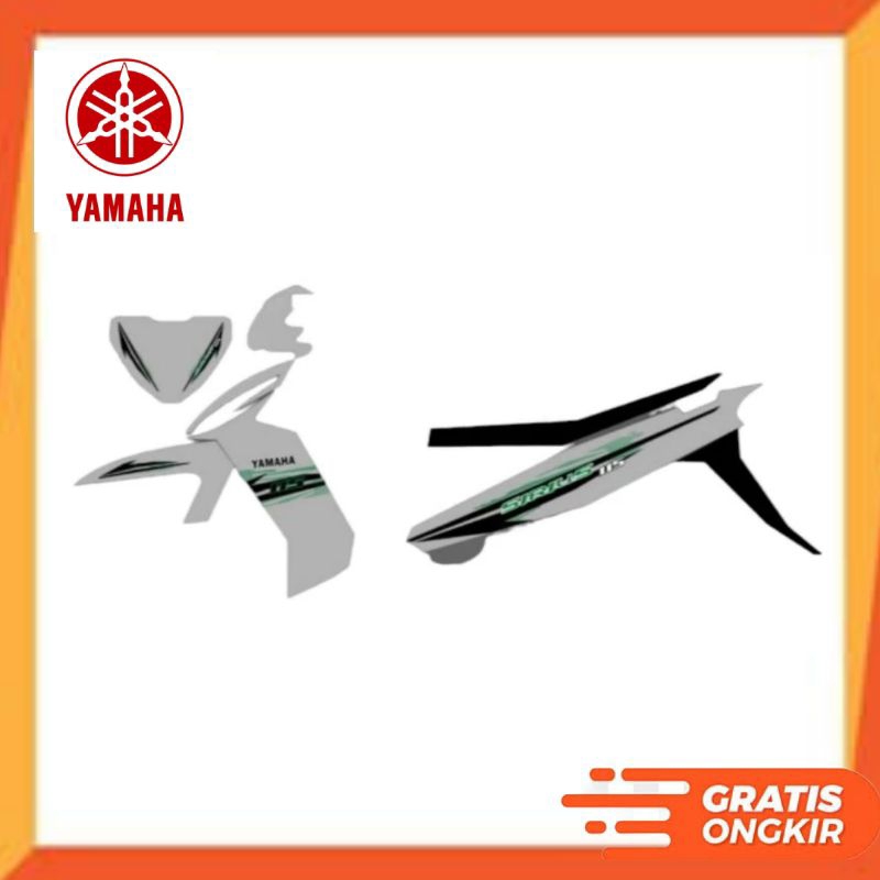 STRIPING TRANSPARAN VEGA ZR SIRIUS 115 RC