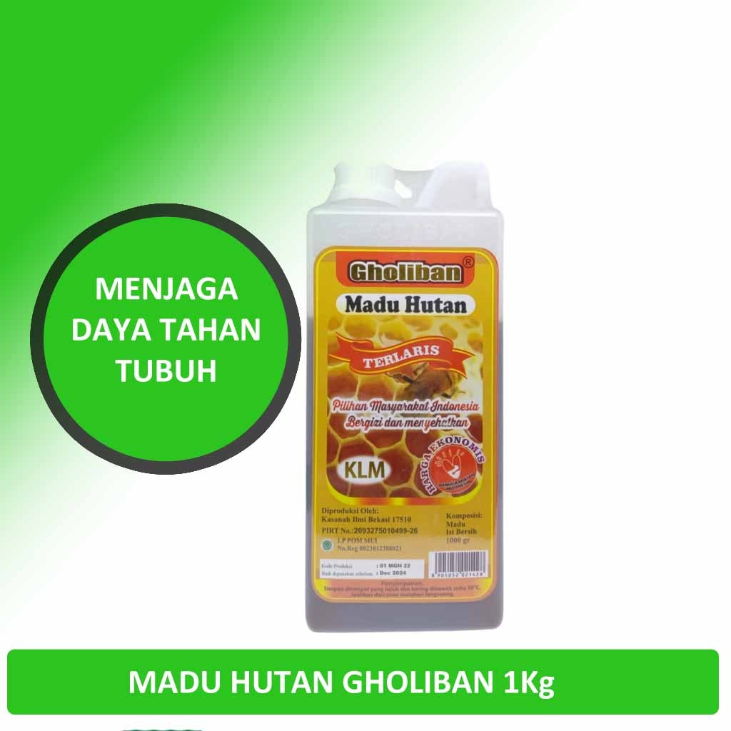 

GHOLIBAN - Madu Hutan Kalimantan KLM 100% Asli 1kg