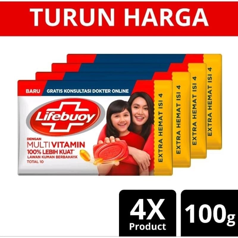 sabun batang lifeboy isi 4