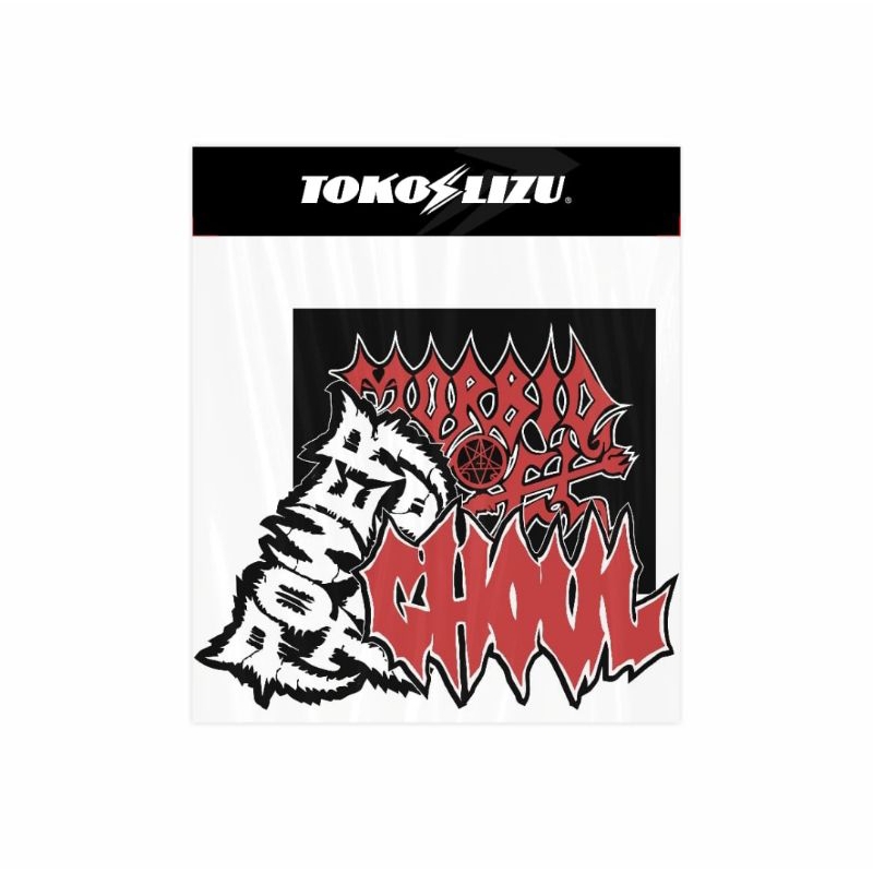 

STICKER PACK BAND GHOUL POWER TRIP MORBID ANGEL- STIKER MOTOR STICKER AESTHETIC - STICKER LAPTOP TOKOLIZU