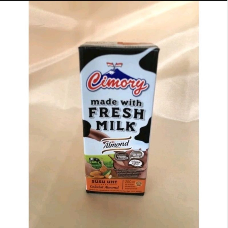 

susu uht cimory rasa almond uk 250ml