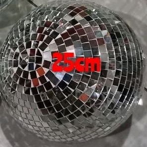 Bola kaca mozaik 25cm