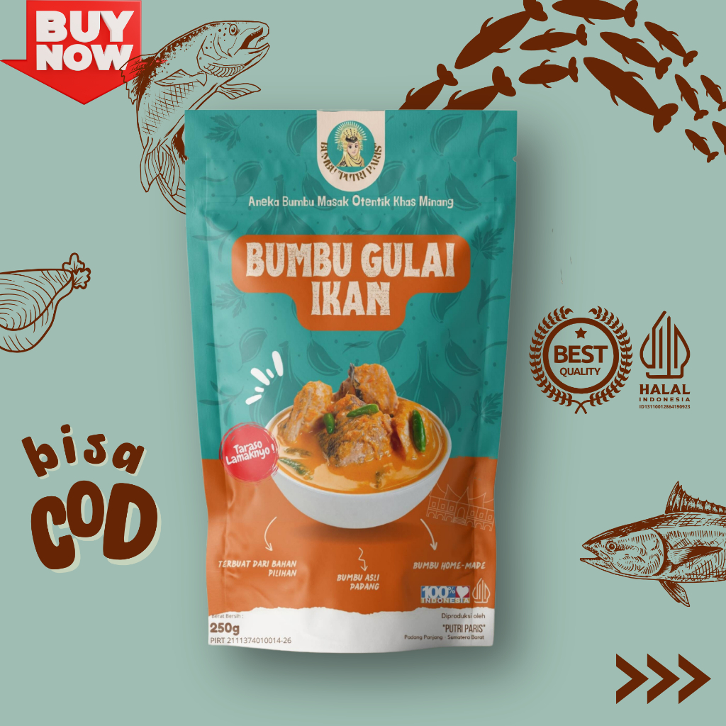 

Bumbu Gulai Ikan "Putri Paris