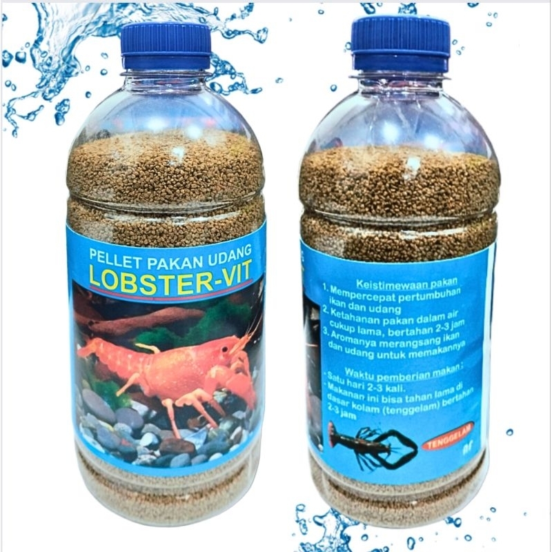 Makanan udang lobster ikan hias LOBSTER VIT Type tenggelam