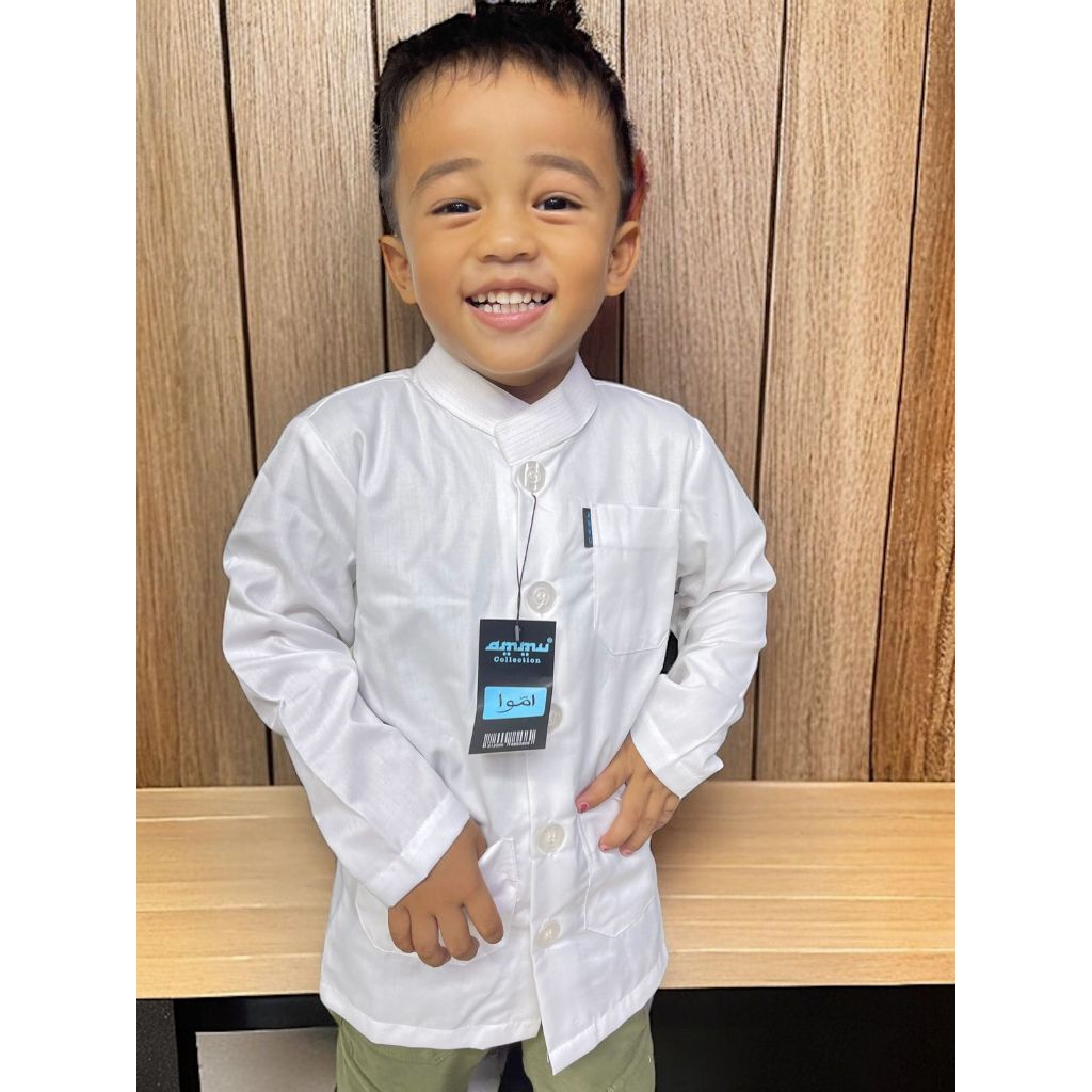 Koko Ammu Anak Laki Laki Putih ( Motif Random )