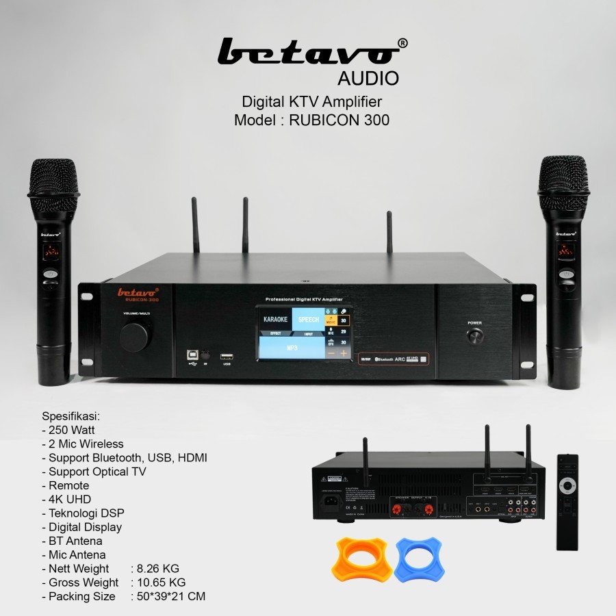 Amplifier Karaoke Betavo Rubicon 300