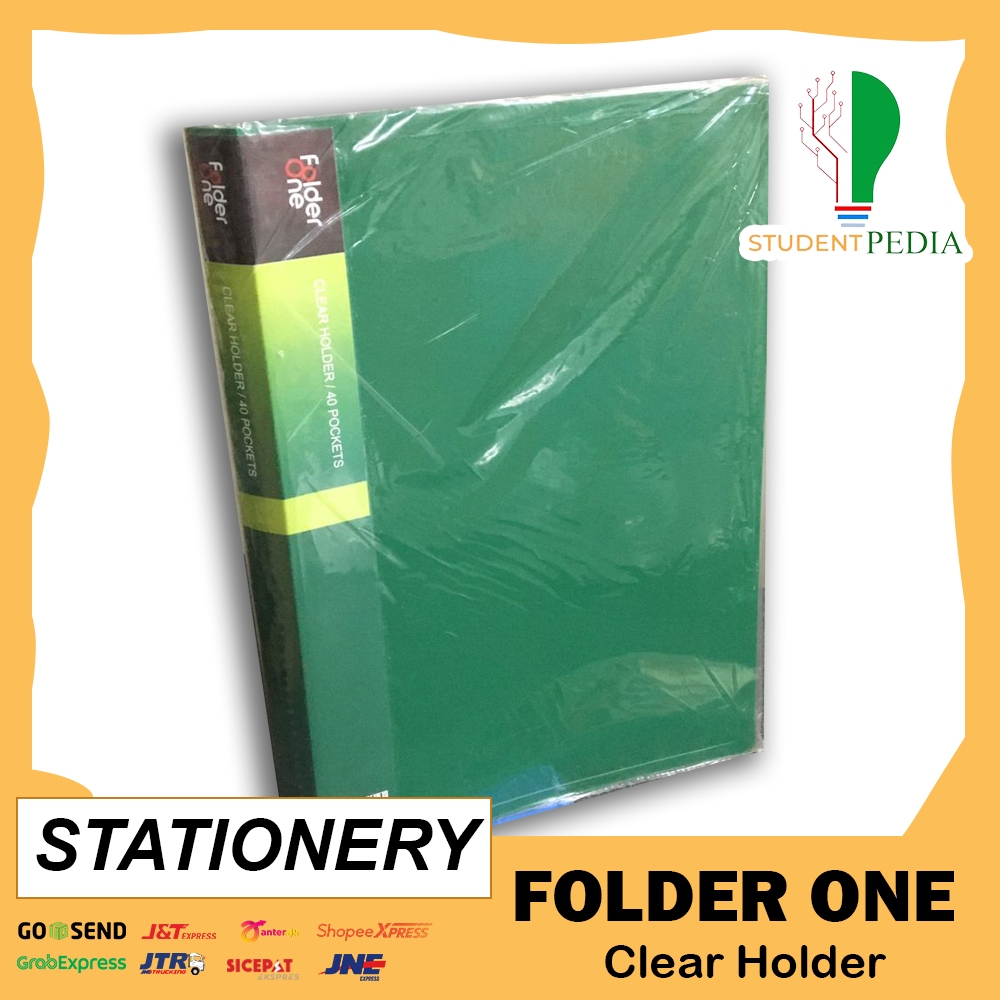 

Clear Holder Isi 20-40 Pocket Folder One / 1 Pcs
