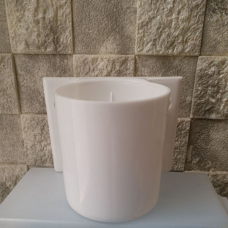 ✅BRACKET BOTOL 500ML / BRAKET BOTOL PUMP 500ML / HOLDER BOTOL PUMP WARNA PUTIH