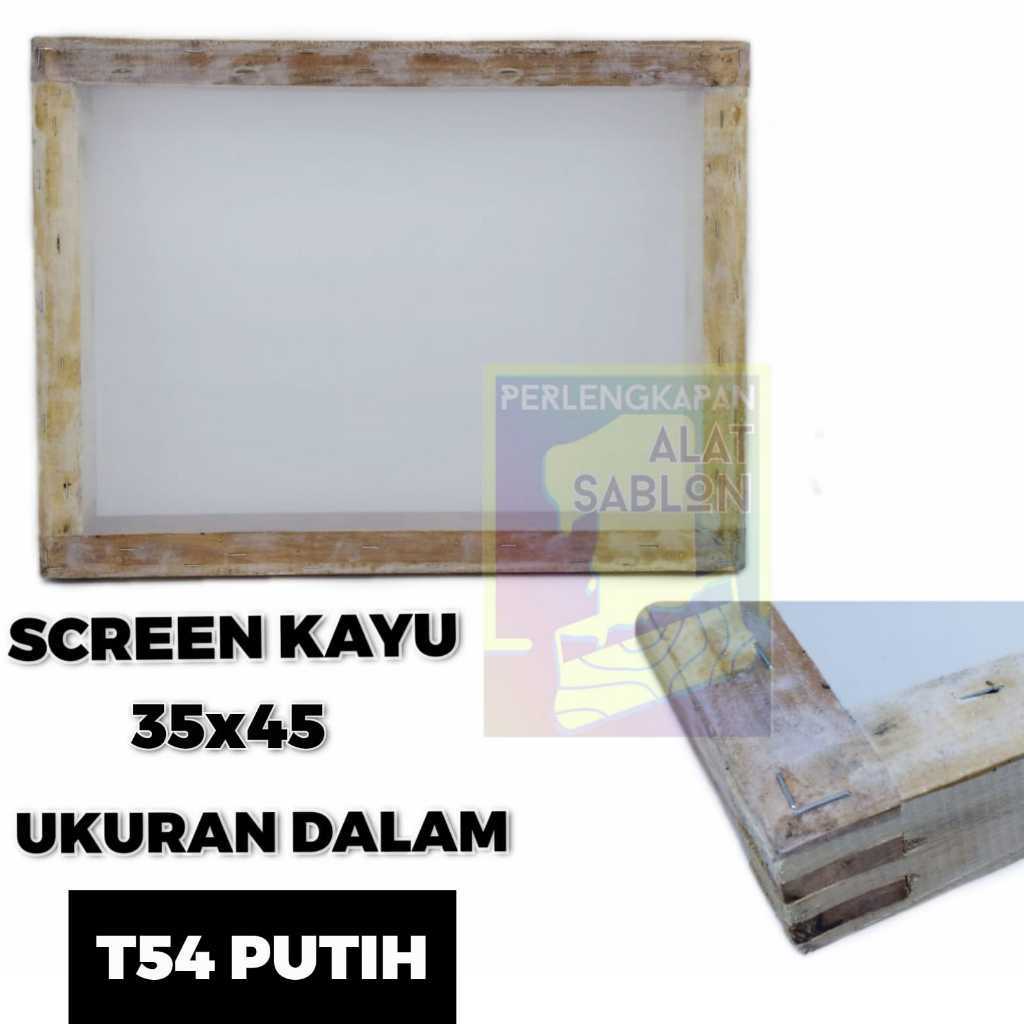 

SCREEN KAYU SABLON UD 20X40 T100 PUTIH