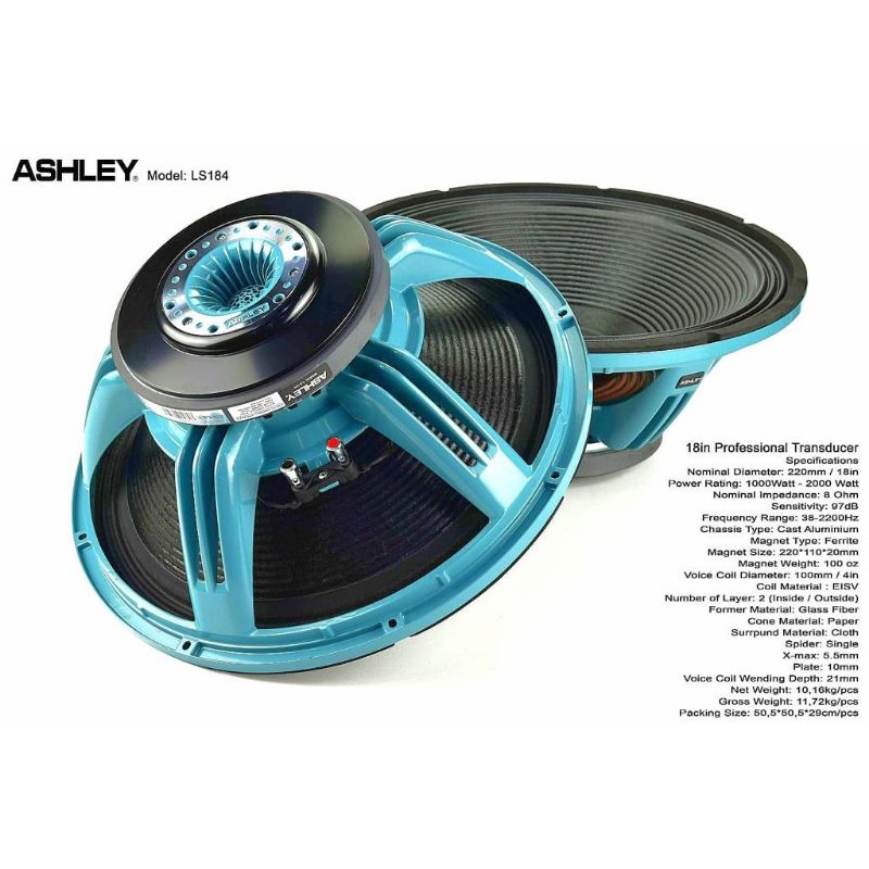 ashley komponen 18in ls184