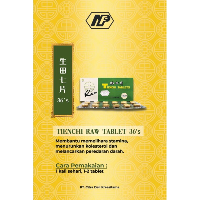 Tienchi RAW 36tablet