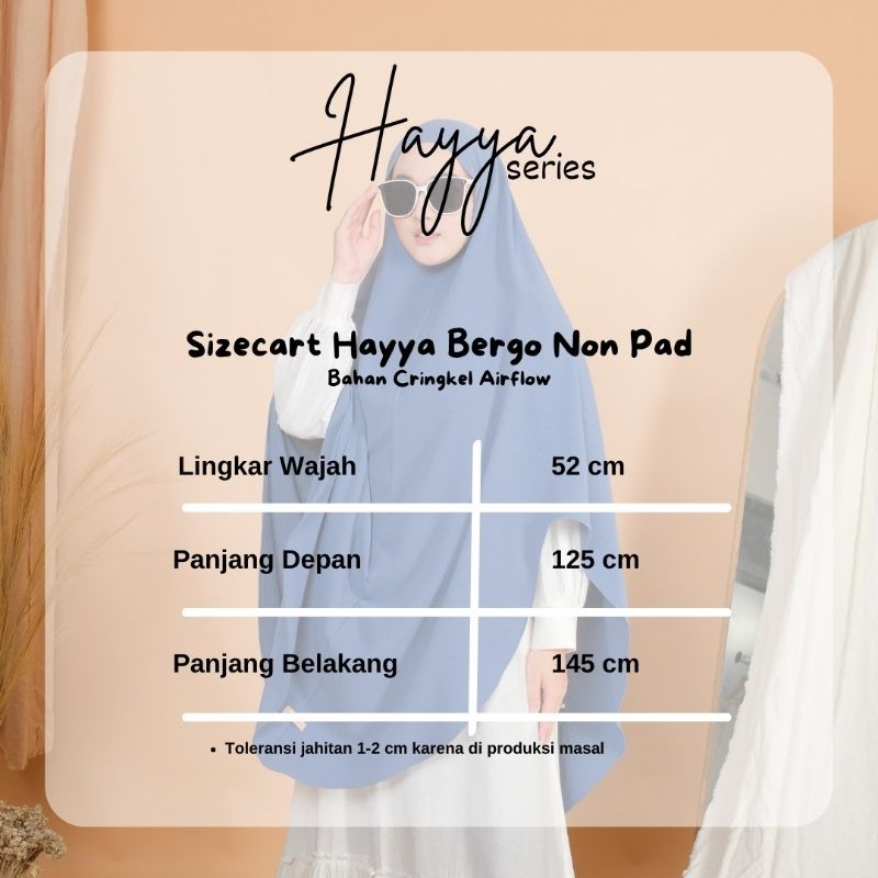 Jilbab syai IMAZAN hayya series