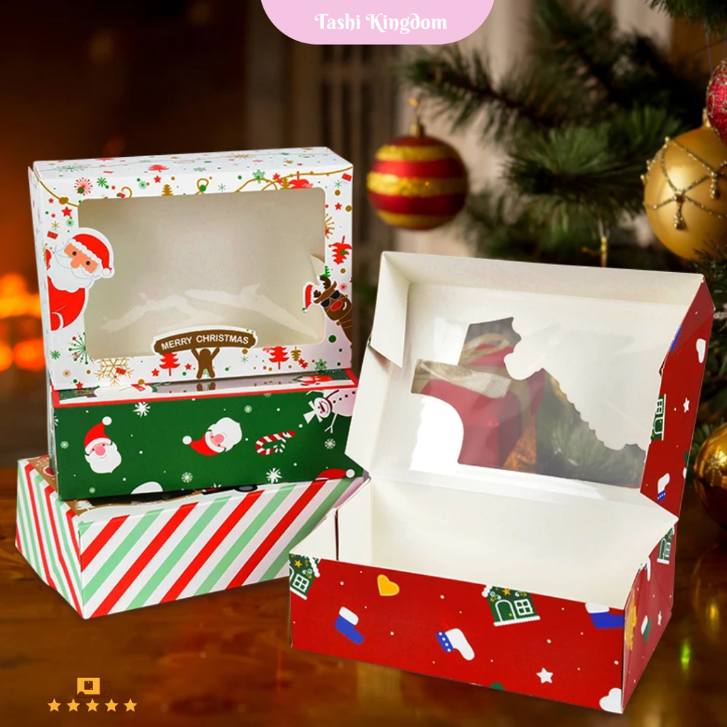 

Kotak Kado Mika Natal Box Cookies Christmas Kotak Kado Hampers Natal Box Snack Kado Natal